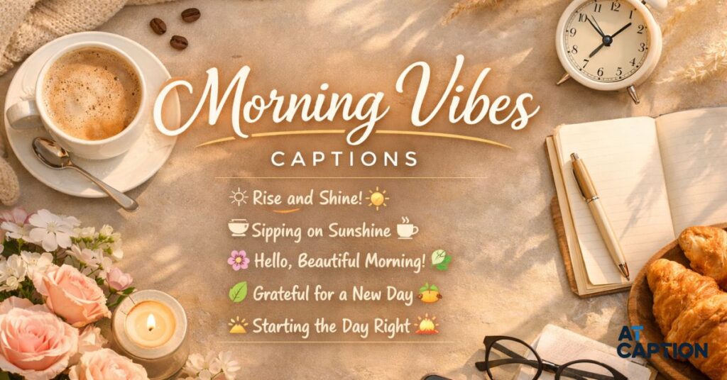 Morning Vibes Captions