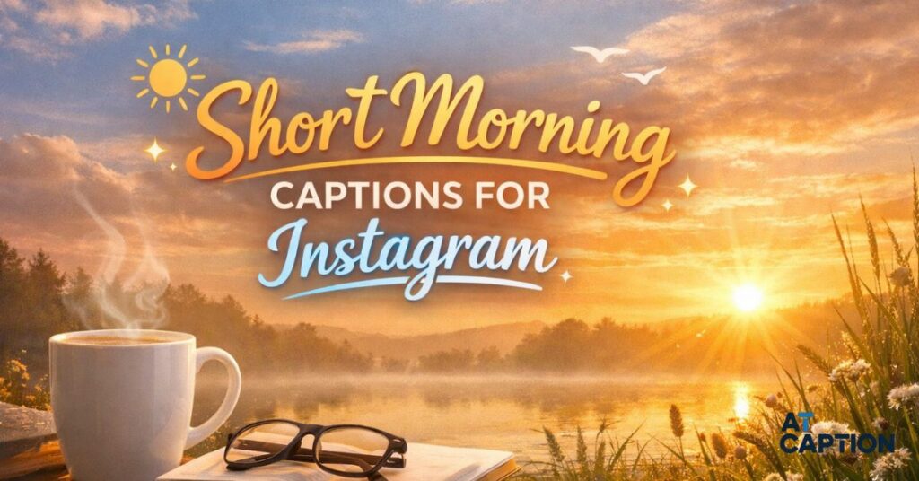 Short Morning Captions for Instagram