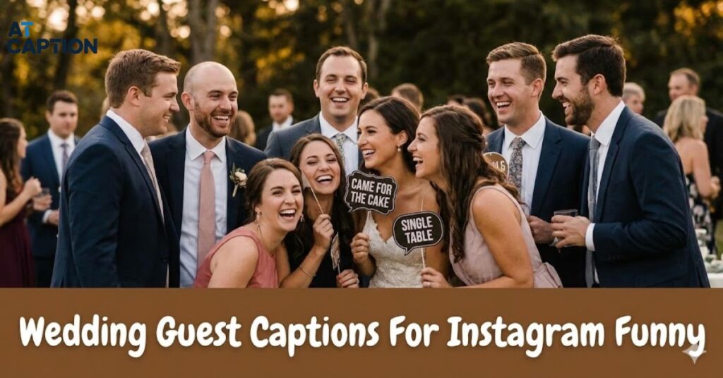 Wedding Guest Captions For Instagram Funny