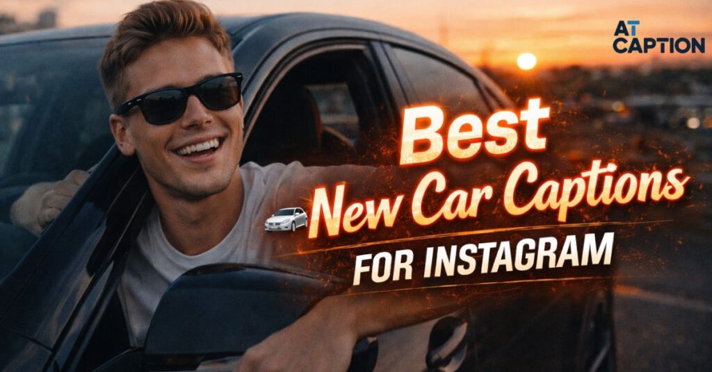 Best New Car Captions for Instagram