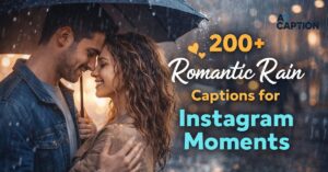 Rain Captions for Instagram