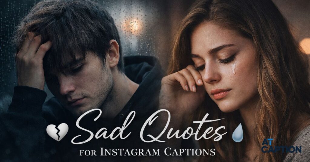 Sad Quotes for Instagram Captions