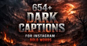 Dark Captions for Instagram