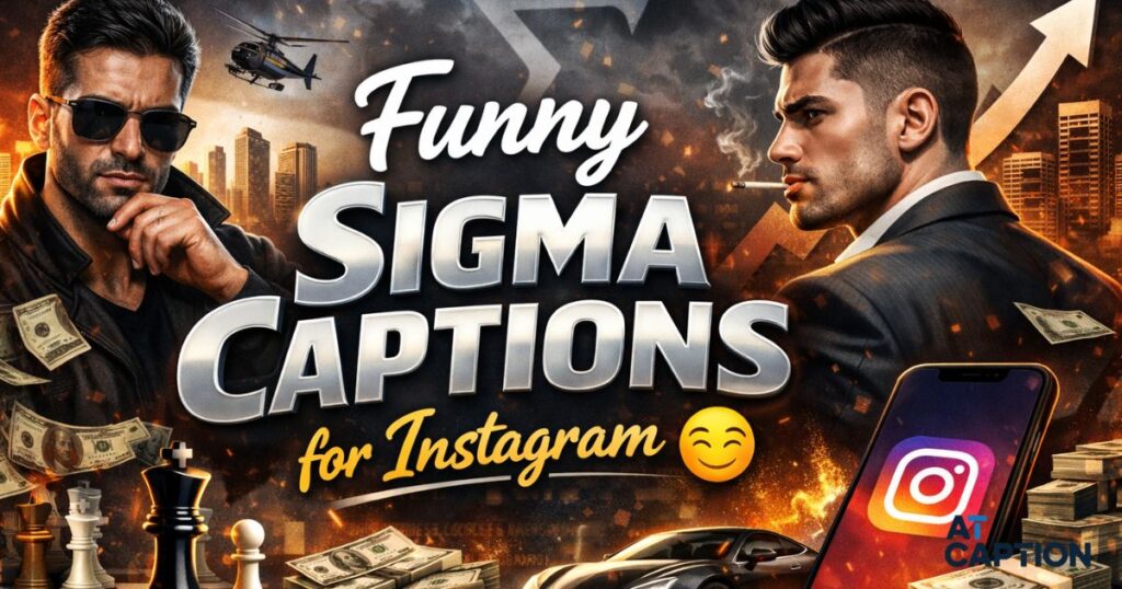Funny Sigma Captions for Instagram