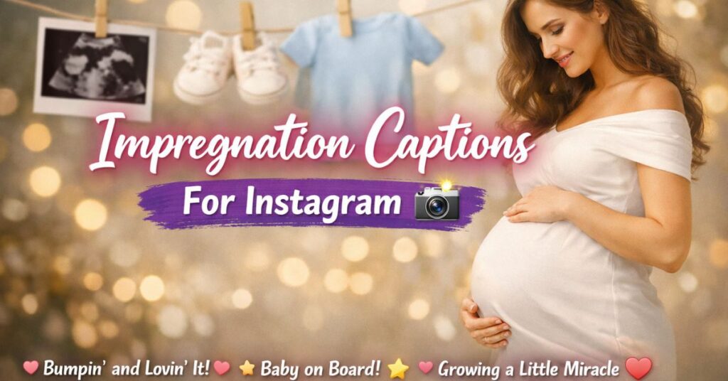 Impregnation Captions For Instagram ๐ธ