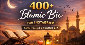 Islamic Bio for Instagram
