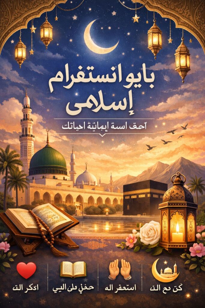 Islamic Bio for Instagram in Arabic