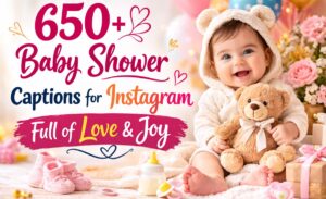Baby Shower Captions for Instagram
