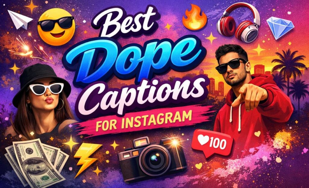 Best Dope Captions for Instagram