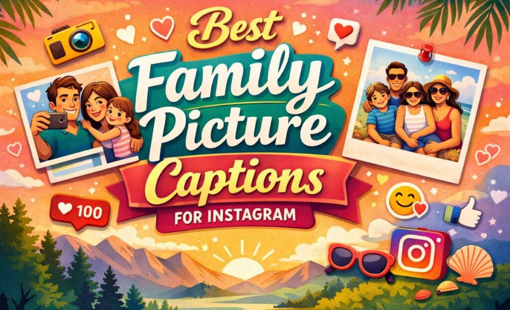 Best Family Picture Captions for Instagram