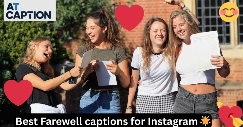 Best Farewell captions for Instagram