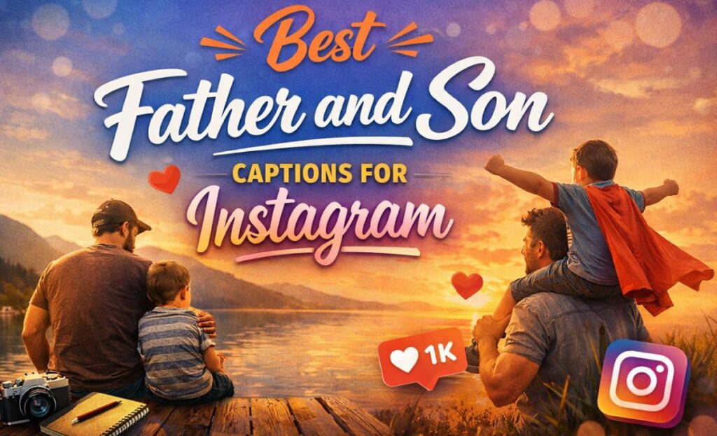 Best Father and Son Captions for Instagram