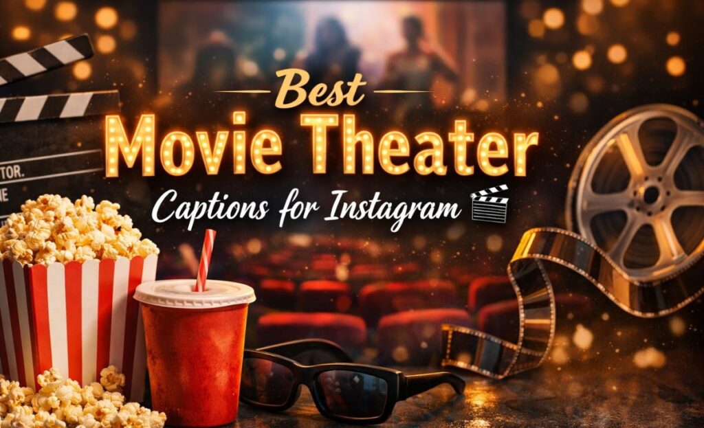 Best Movie Theater Captions for Instagram
