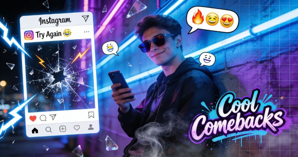 Cool Comeback Captions for Instagram