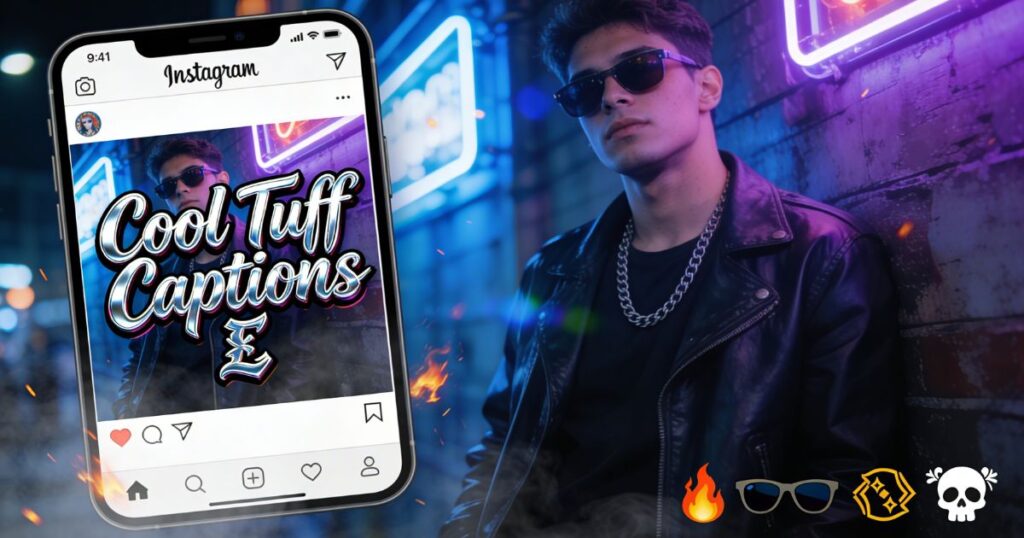 Cool Tuff Instagram Captions