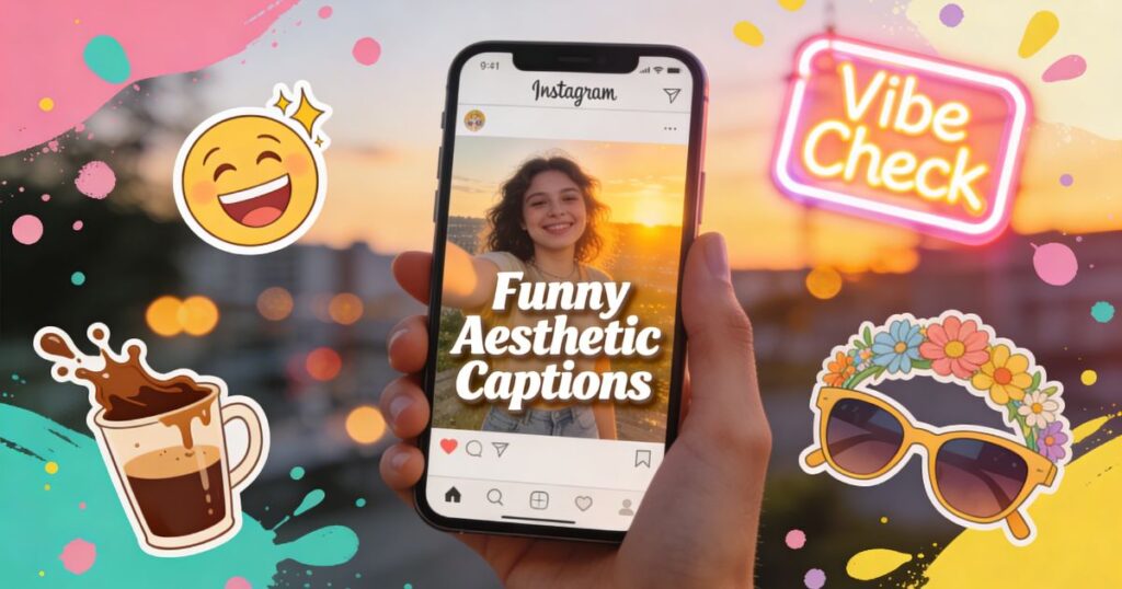 Funny Aesthetic Captions for Instagram