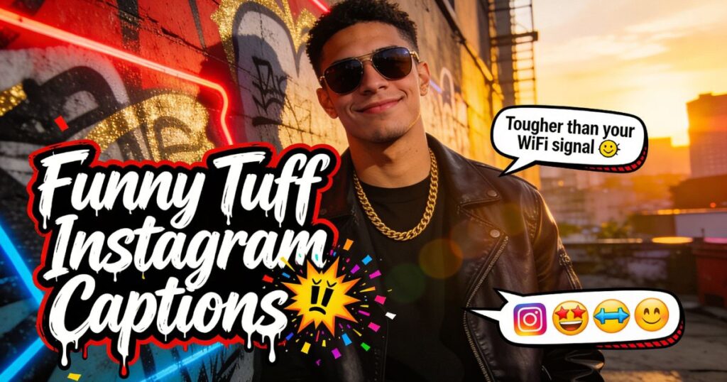 Funny Tuff Instagram Captions