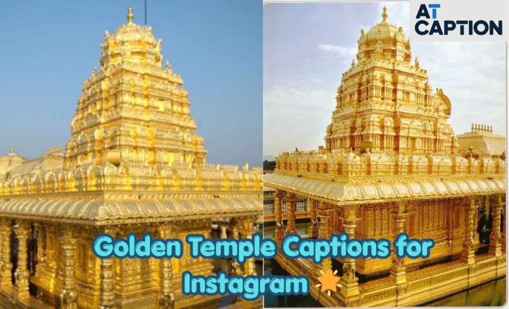Golden Temple Captions for Instagram