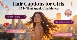 Hair Captions for Instagram for Girls