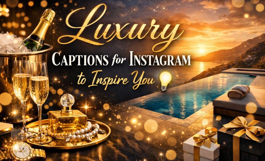 Luxury Captions for Instagram to Inspire You