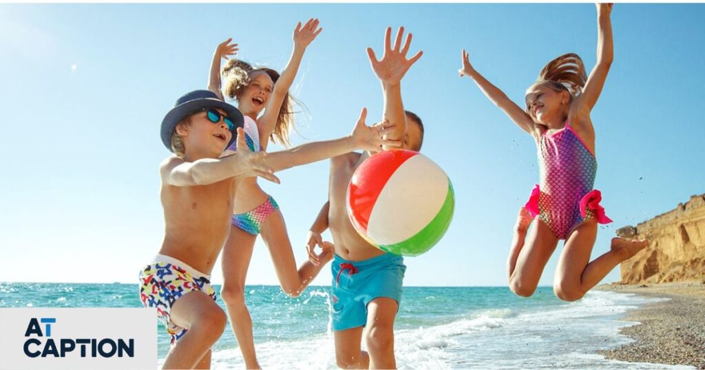 Playful Summer Recap Captions