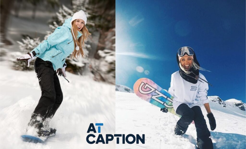 Short & Sweet Snowboarding Captions for Instagram