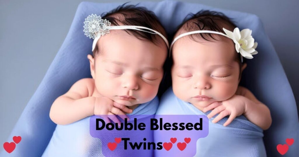 Double Blessed Twins Quotes for Instagram