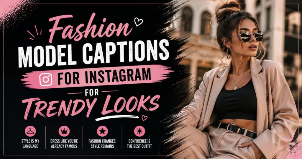 Fashion Model Captions for Instagram