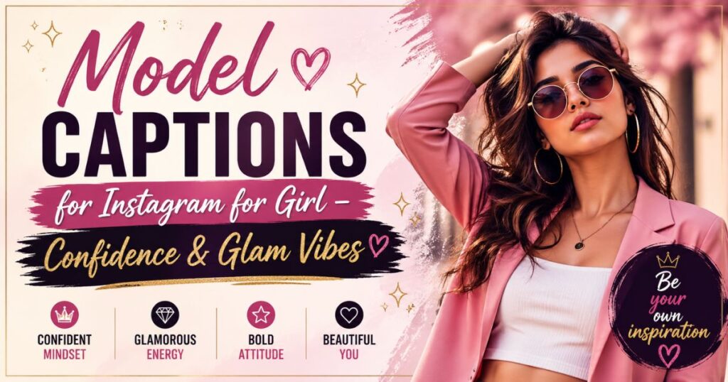Model Captions for Instagram for Girl