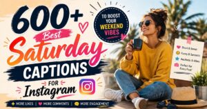 Saturday Captions for Instagram