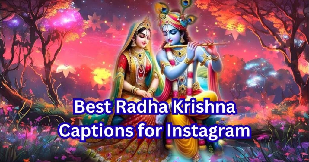Best Radha Krishna Captions for Instagram