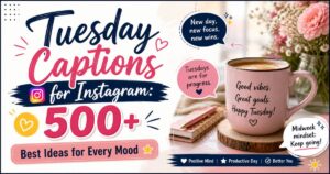 Tuesday Captions for Instagram
